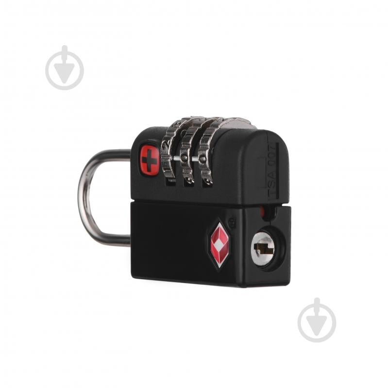 Замок навесной Wenger черный TSA Combination Lock - фото 4
