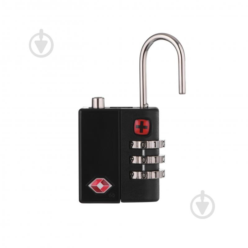 Замок навесной Wenger черный TSA Combination Lock - фото 3