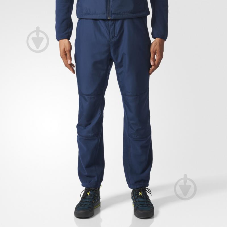 Брюки Adidas Windfleece P AI9330 р. 54 темно-синий - фото 3 Брюки Adidas Windfleece P AI9330 р. 54 темно-синий - фото 3