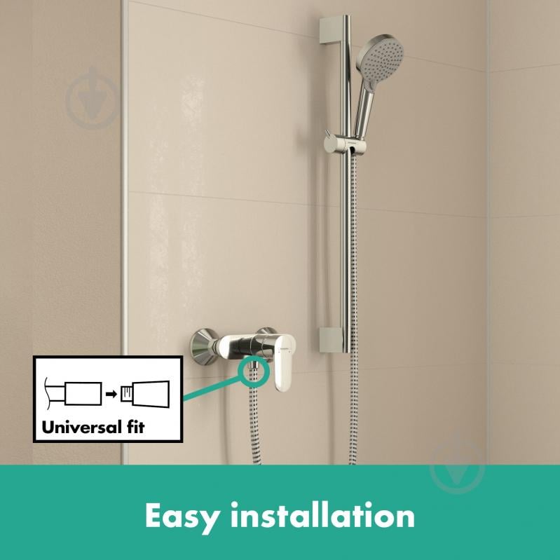 Змішувач для душу Hansgrohe Vernis Blend 71640000 - фото 5 Змішувач для душу Hansgrohe Vernis Blend 71640000 - фото 5