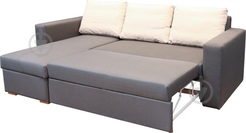 Диван угловой Embawood Марсель левый серый графит 2380x1670x820 мм - фото 3