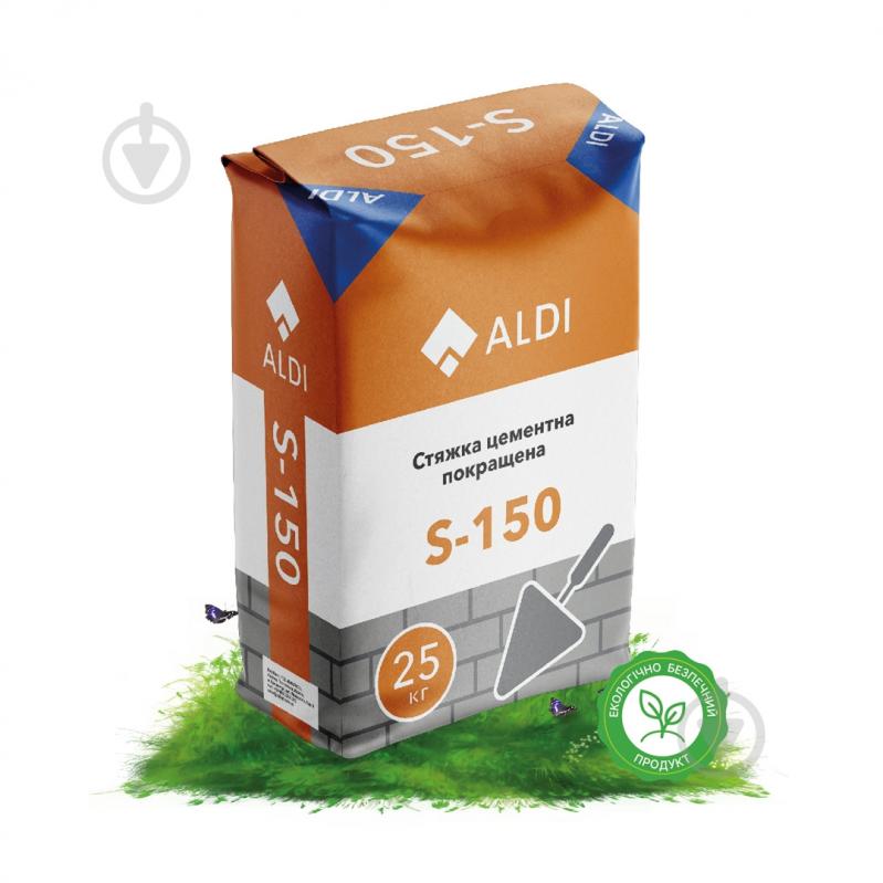 Стяжка ALDI цементна покращена S-150 25 кг - фото 1