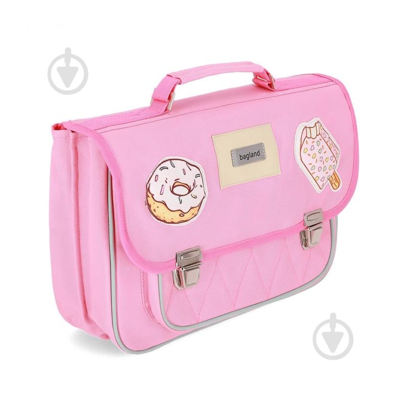 Ранец школьный Bagland Sparkl 9 л розовый (1131321186) 0027166 - фото 1