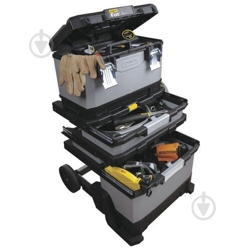 Ящик для электроинструмента Stanley FatMax Rolling Workshop 56,8x89,3x38,9 см 20" 1-95-622 - фото 2