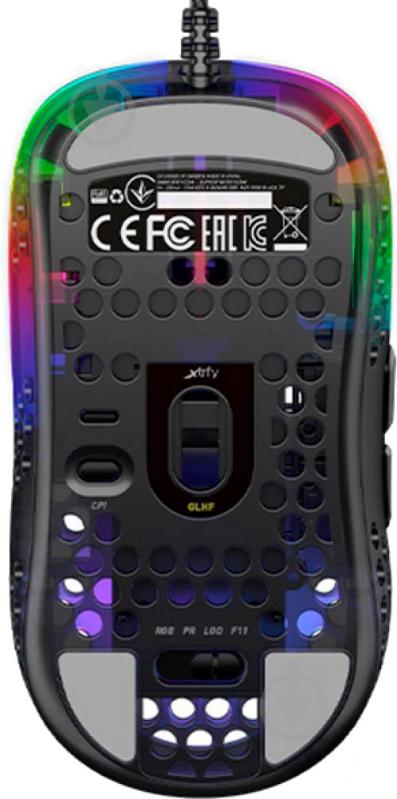 Миша Xtrfy MZ1 RGB USB Black (XG-MZ1-RGB) - фото 6