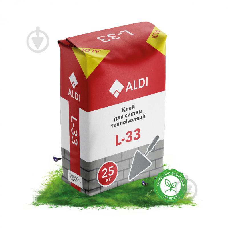 Клей для теплоізоляції ALDI L-33 25 кг - фото 1