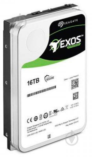 Жесткий диск Seagate Exos X16 16 ТБ 3,5" SAS (SCSI) (ST16000NM002G) silver - фото 2