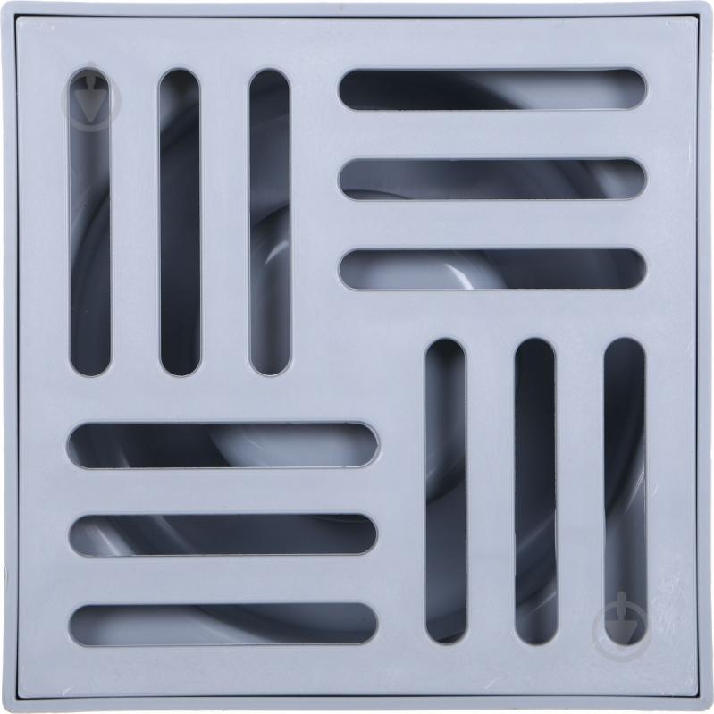 Душевой трап Ani Plast с пластиковой решеткой 150х150 мм, TA5210EU - фото 2