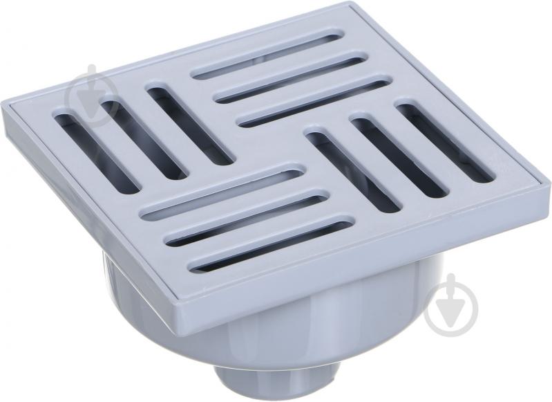 Душевой трап Ani Plast с пластиковой решеткой 150х150 мм, TA5210EU - фото 1