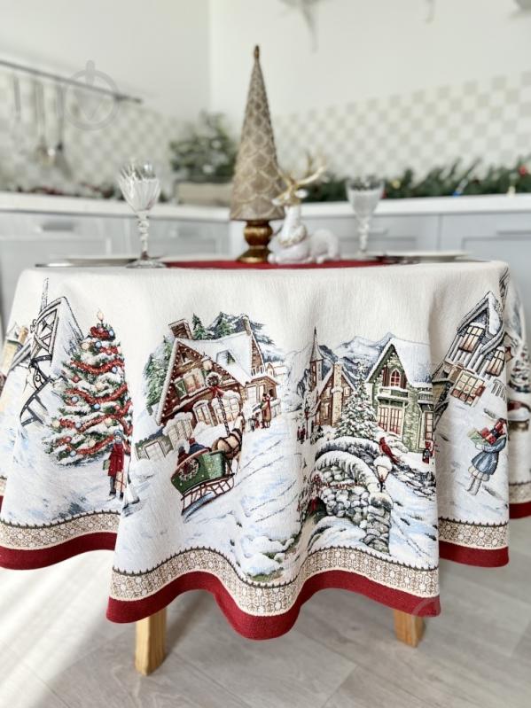 Скатерть BENASK-180D Ø 180 см Limaso - фото 2