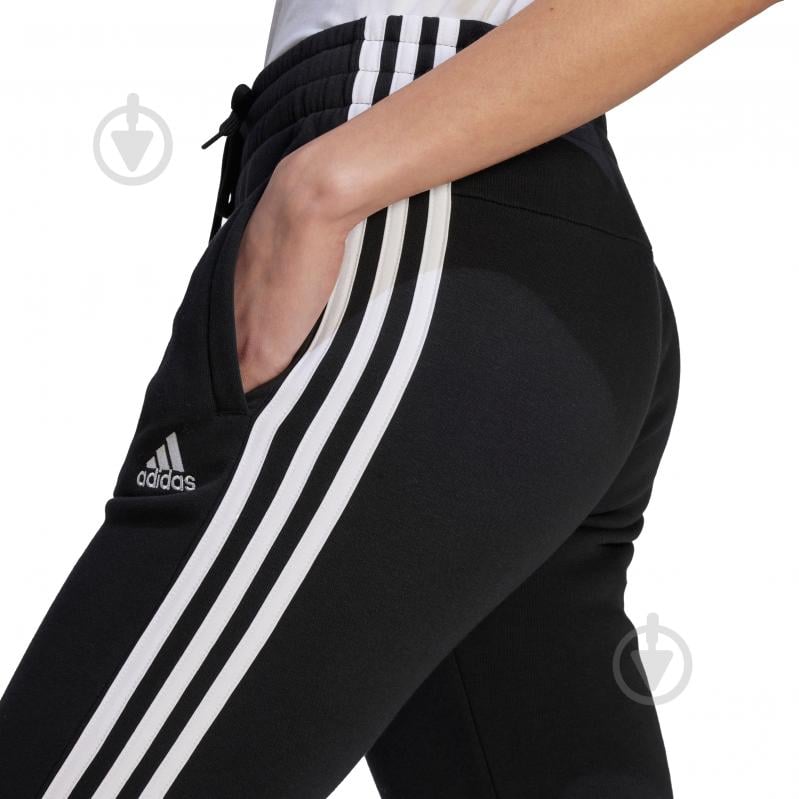 Брюки Adidas W 3S FL C PT HZ5753 р. XL черный - фото 3