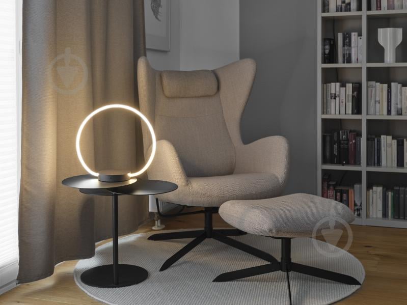 Настільна лампа декоративна Ledvance Decor Aura Table Touch DIM USB 3000K 10 Вт графіт - фото 13