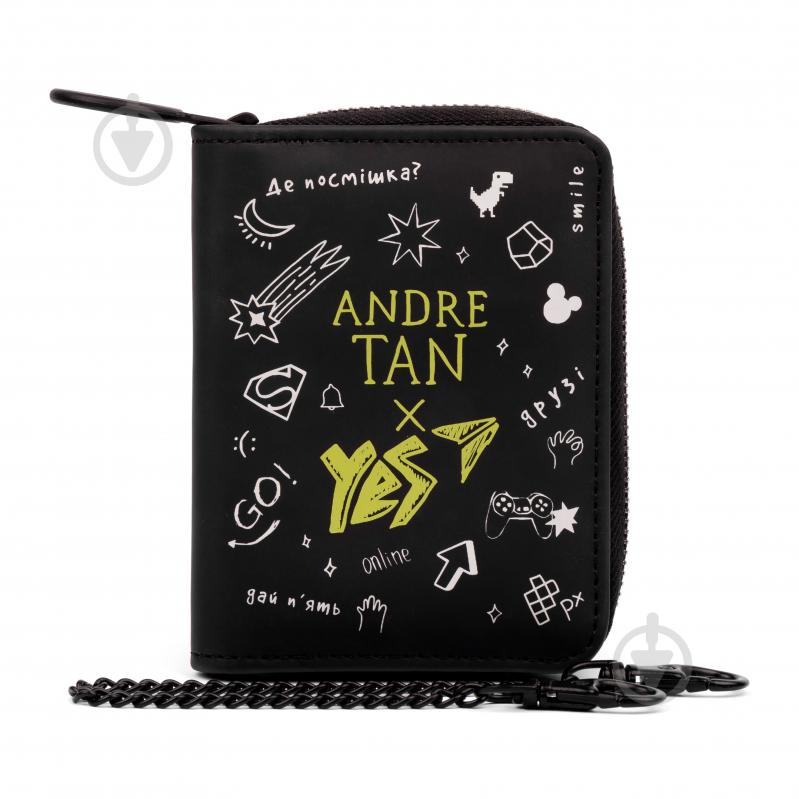 Кошелек YES by ANDRE TAN Dark черный - фото 1