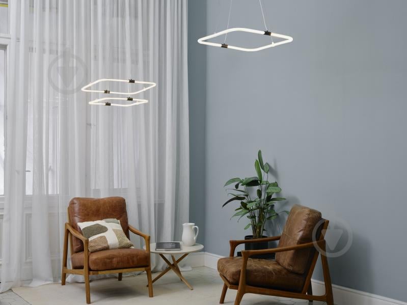 Підвіс Ledvance Decor Tetragon Pendant Click DIM 3000К 18 Вт чорний - фото 8