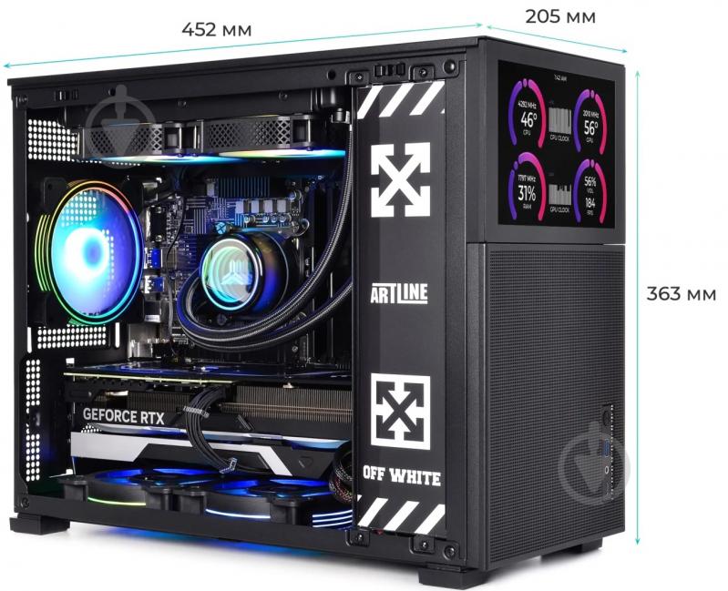 Компьютер Artline Gaming D31 (D31v72Win) black - фото 7 Компьютер Artline Gaming D31 (D31v72Win) black - фото 7