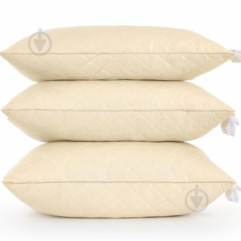 Подушка №1481 Carmela Memory foam середня MirSon 45x45 см кремовий - фото 4