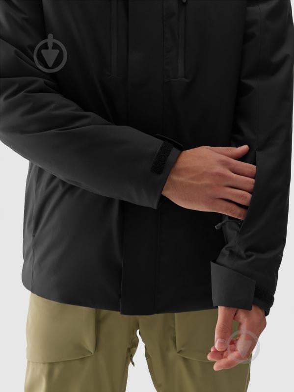 Куртка мужская зимняя 4F TECHNICAL JACKET M575 4FWAW24TTJAM575-20S р.XL черная - фото 4