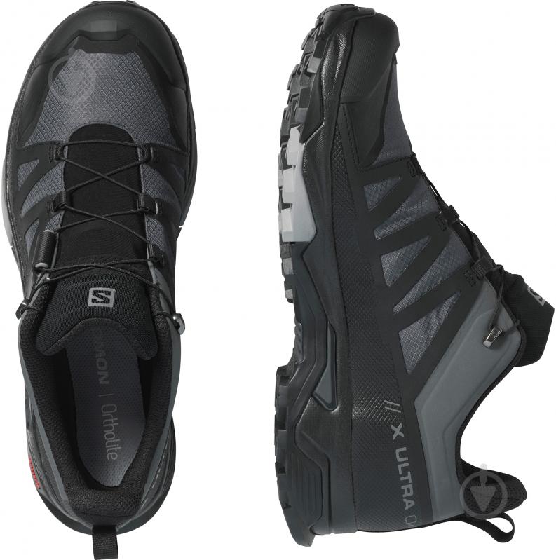 Кроссовки мужские демисезонные Salomon X ULTRA 4 GTX L41385100 р.42 черные - фото 5