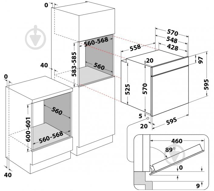 Духовой шкаф Whirlpool OASKP8V1SWBLG - фото 4