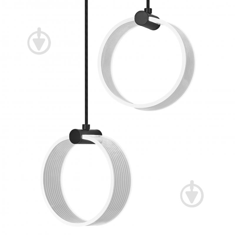 Підвіс Ledvance Decor Circle 2XPendant Click CCT 3000/4200/6500K 14 Вт чорний - фото 4