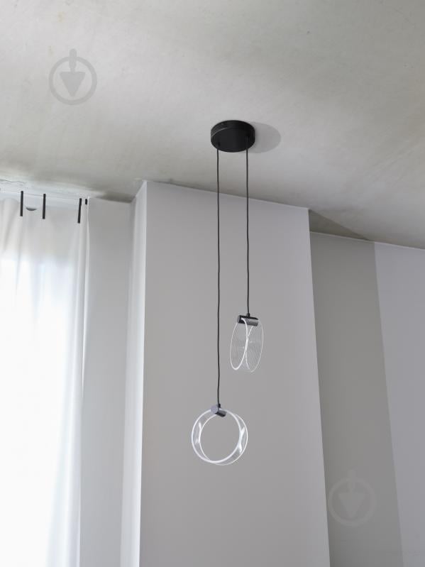 Підвіс Ledvance Decor Circle 2XPendant Click CCT 3000/4200/6500K 14 Вт чорний - фото 9