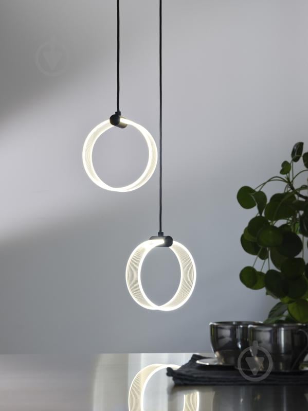 Підвіс Ledvance Decor Circle 2XPendant Click CCT 3000/4200/6500K 14 Вт чорний - фото 13