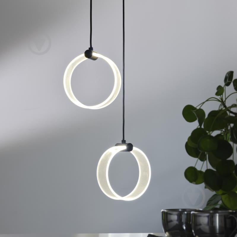 Підвіс Ledvance Decor Circle 2XPendant Click CCT 3000/4200/6500K 14 Вт чорний - фото 14