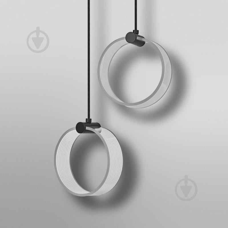 Підвіс Ledvance Decor Circle 2XPendant Click CCT 3000/4200/6500K 14 Вт чорний - фото 5