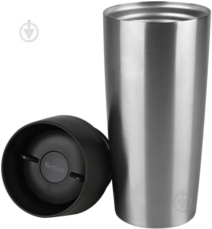 Термочашка Travel Mug Fun 0,36 л серебристая Tefal - фото 2