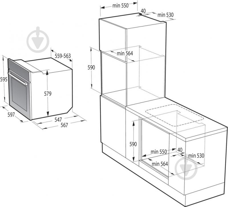 Духова шафа Gorenje BOPE 759 B - фото 5