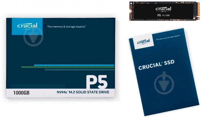 SSD-накопичувач Micron 1000GB M.2 PCI Express 3.0 x4 NAND TLC (CT1000P5SSD8) - фото 6