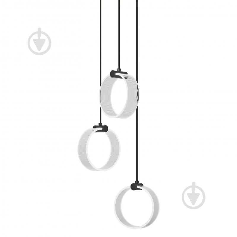 Подвес Ledvance Decor Circle 3XPendant PL Click CCT 20 Вт черный - фото 4