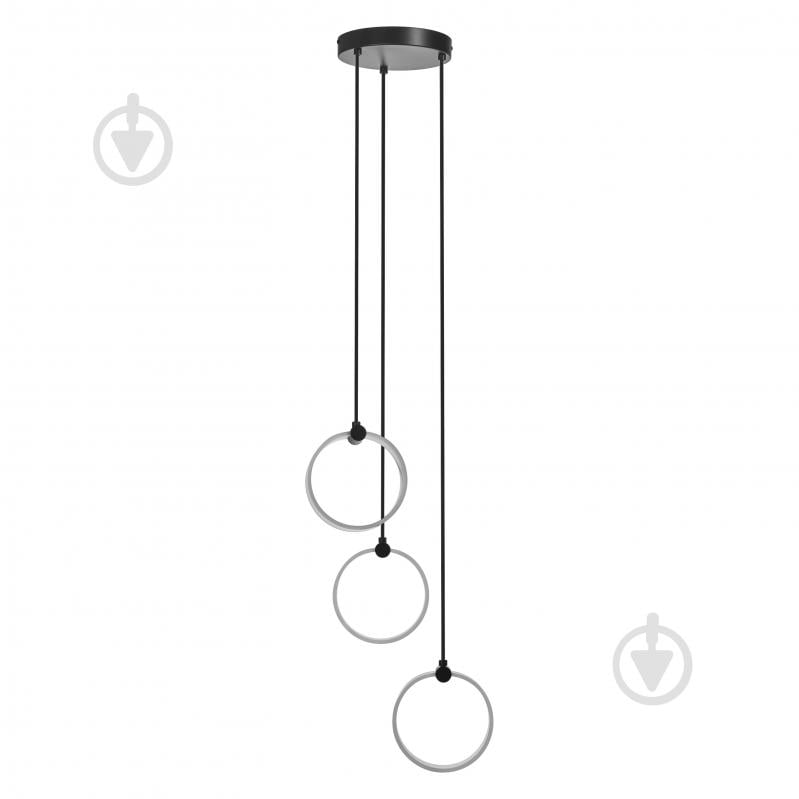 Подвес Ledvance Decor Circle 3XPendant PL Click CCT 20 Вт черный - фото 2