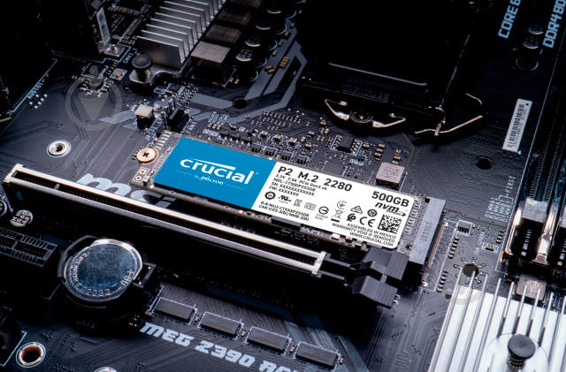 SSD-накопитель Micron P2 500GB M.2 PCI Express 3.0 x4 3D NAND (CT500P2SSD8) - фото 5