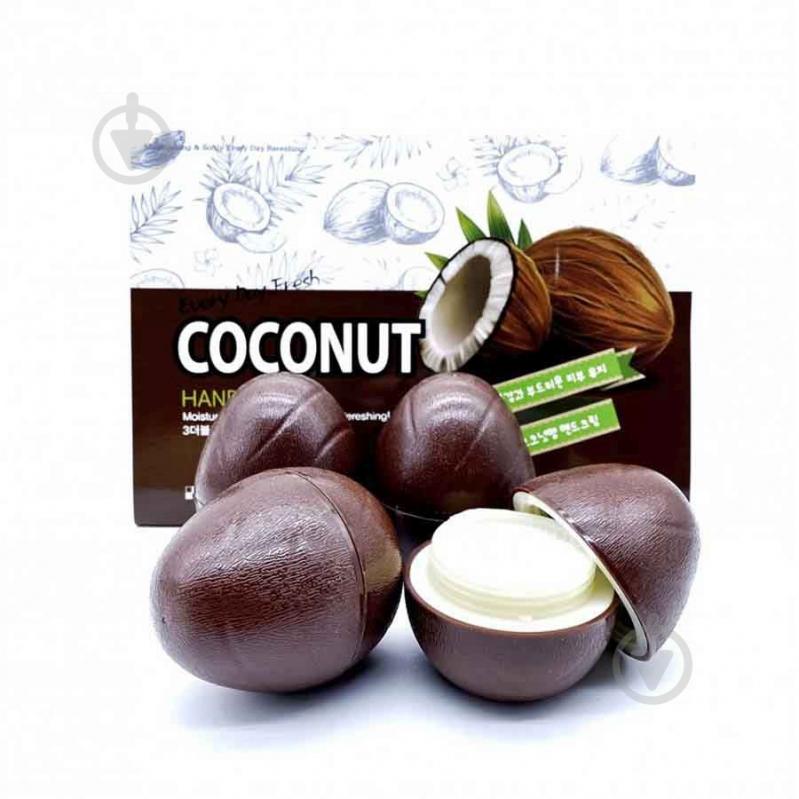 Крем для рук 3W Clinic Coconut Hand Cream 30 мл - фото 1