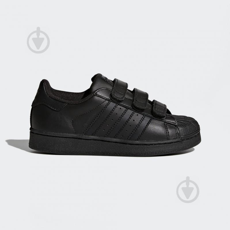 Кроссовки Adidas Superstar CF C B25728 р.28 черные - фото 1