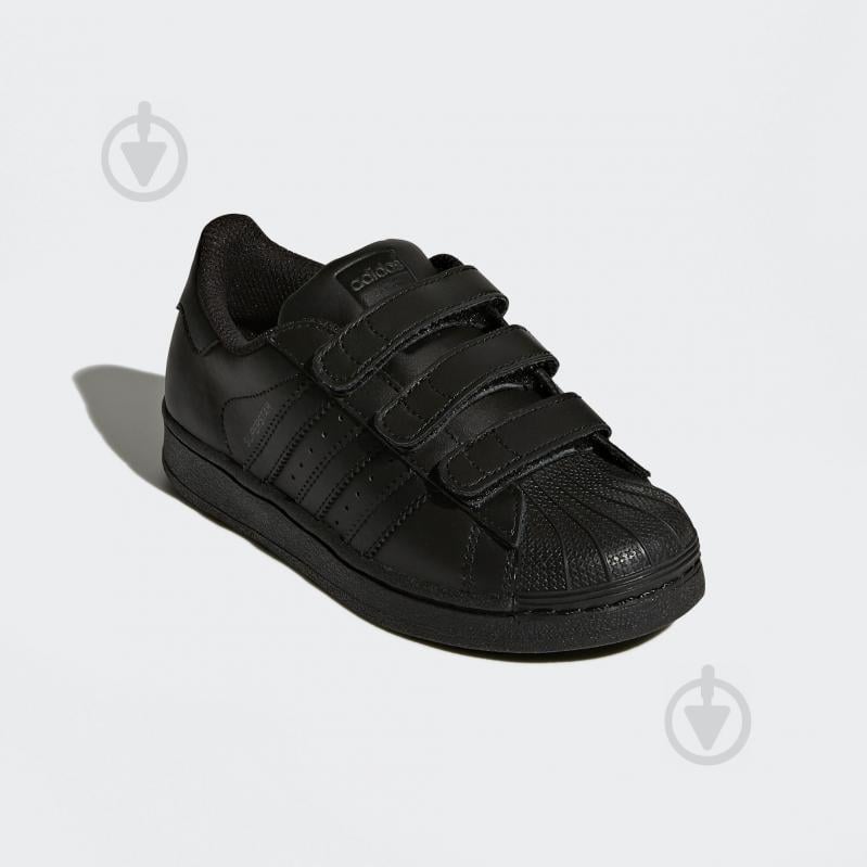 Кросівки Adidas Superstar CF C B25728 р.29 чорні - фото 4