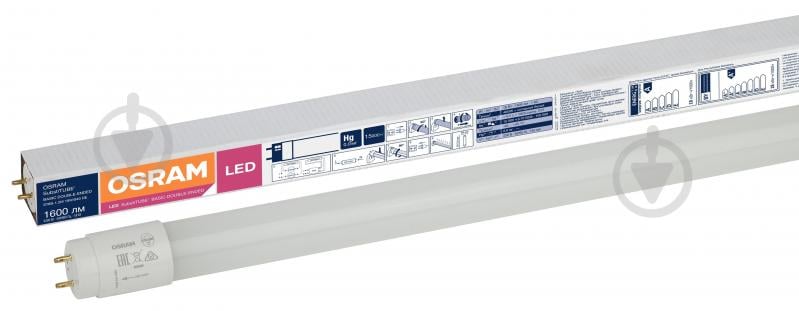 Лампа світлодіодна Osram 18 Вт T8 G13 220 В 4000 К - фото 3
