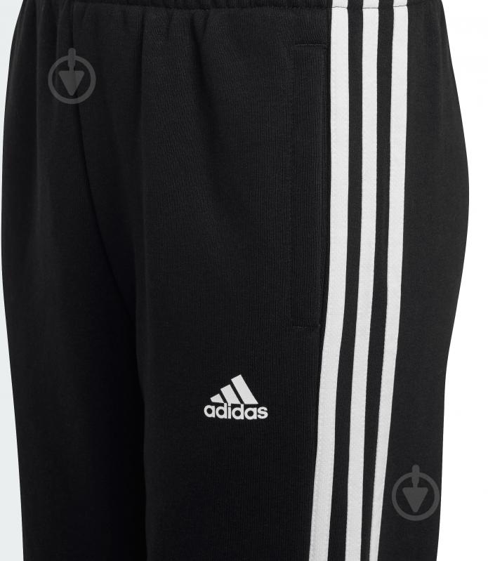 Брюки Adidas U 3S FL PANT HR6333 р. 128 черный - фото 3