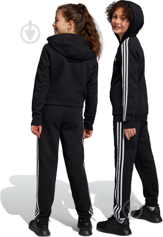 Брюки Adidas U 3S FL PANT HR6333 р. 128 черный - фото 6