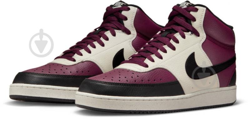 Кроссовки мужские демисезонные Nike COURT VISION MID NEXT NATURE DN3577-600 р.41 разноцветные - фото 5