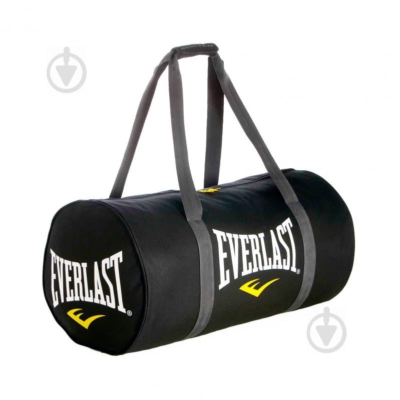 Спортивна сумка Everlast Rolled Holdall EVB06 54 л чорний - фото 1