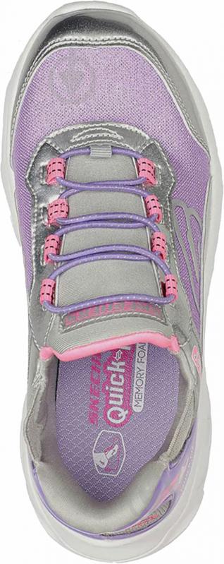 Кроссовки для девочек демисезонные Skechers 302221L GYLV р.30 разноцветные - фото 4