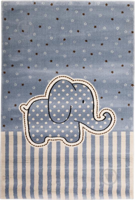 Ковер Balta Afrika Elephant Blue 02761 R 113x173 см - фото 1 Ковер Balta Afrika Elephant Blue 02761 R 113x173 см - фото 1
