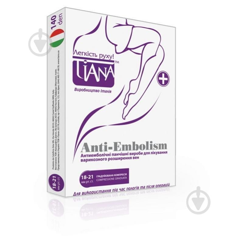 Чулки ТIANA 960-торос р.4 белый - фото 1