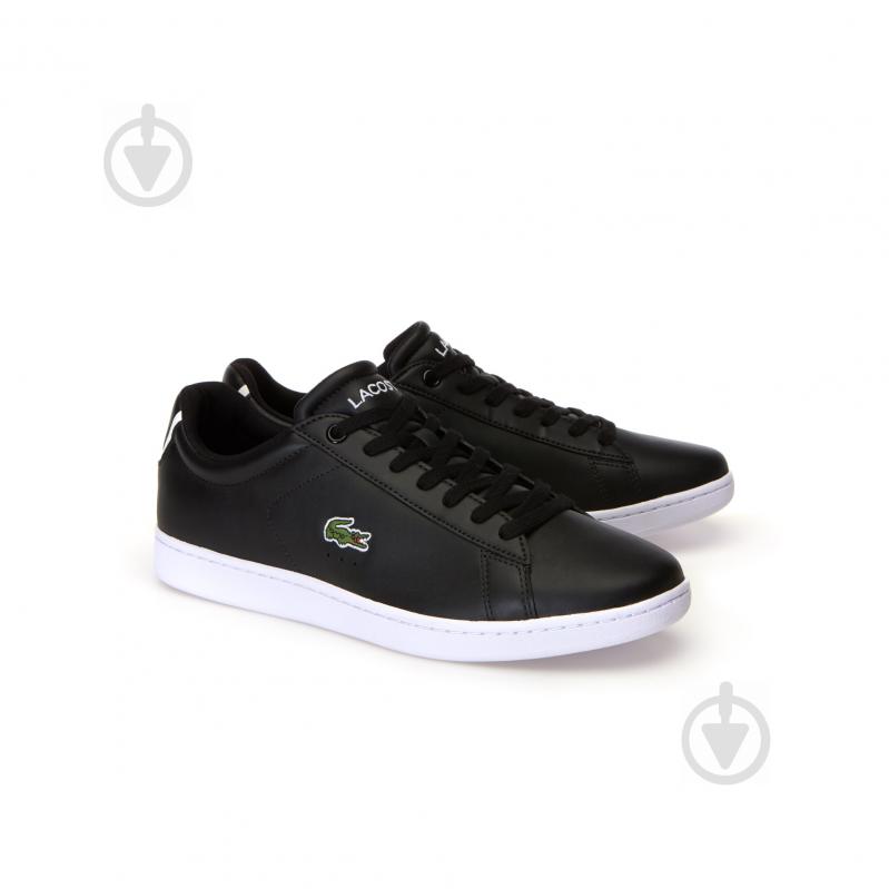 Кроссовки мужские демисезонные Lacoste CARNABY EVO BL 1 SPM 733SPM1002024 р.45 черные - фото 2