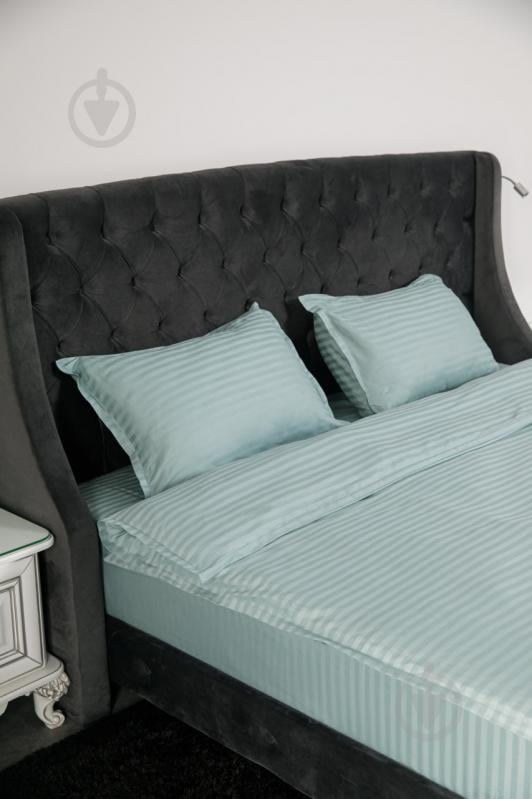 Комплект постельного белья семейный серый IDEAL TEXTILE - фото 2