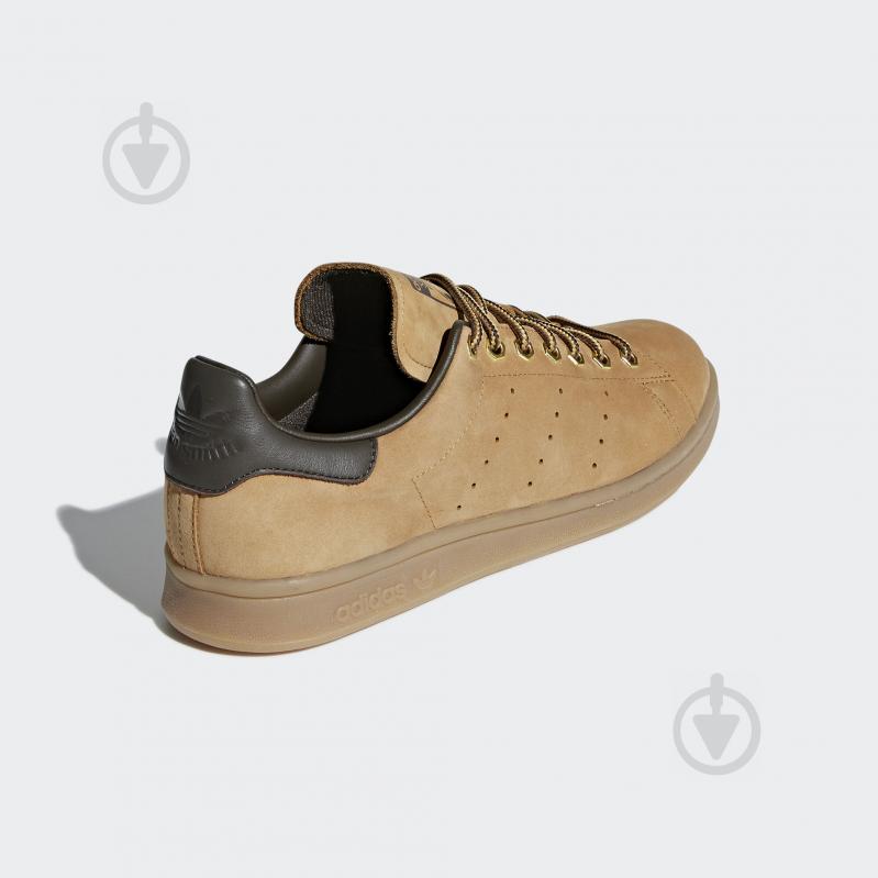 Кроссовки мужские зимние Adidas Stan Smith WP B37875 р.43 1/3 желтые - фото 5