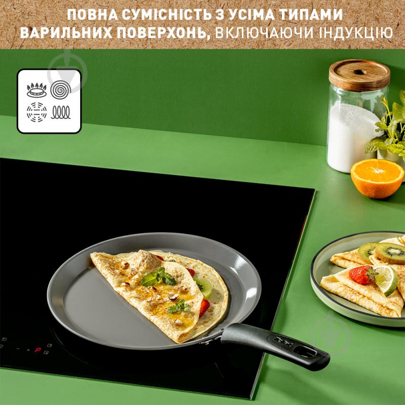 Сковорода для млинців Renewal 25 см C4263853 Tefal - фото 8