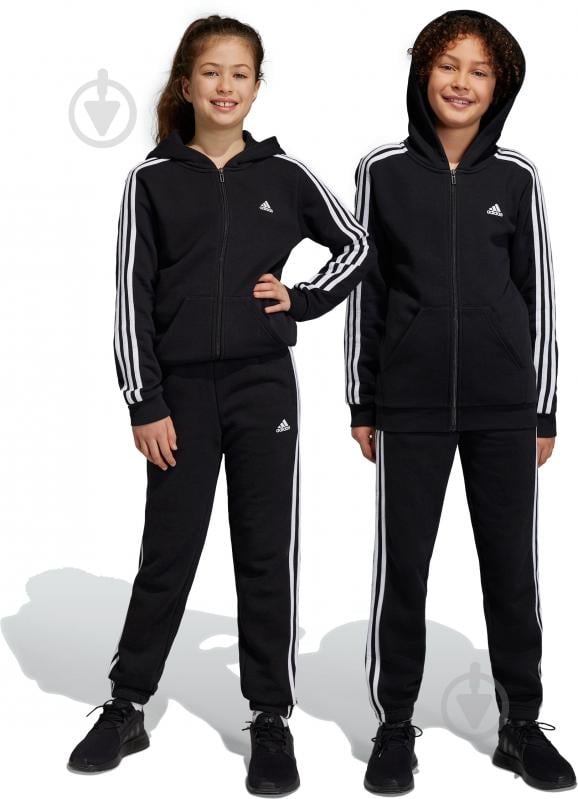 Штани Adidas U 3S FL PANT HR6333 р. 164 чорний - фото 7